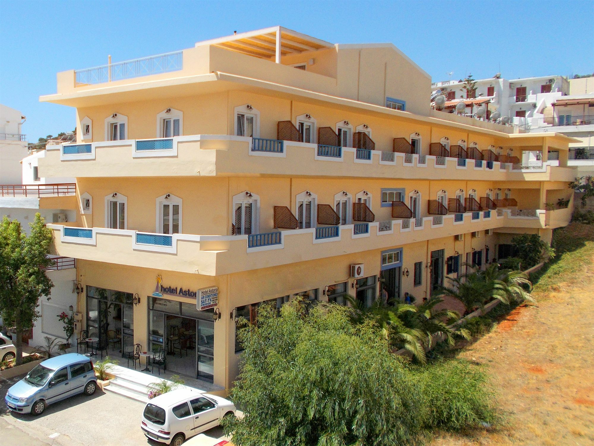 Astoria Hotel Agia Galini  Bagian luar foto